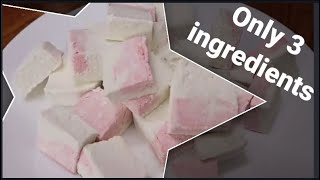 Halal Homemade Marshmallow/Quick and easy recipe