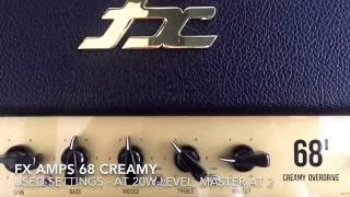 Head To Head - 1972 Marshall Super Lead Vs Fx Amps 68 Creamy