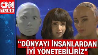 Robotlar Basın Toplantısı Düzenledi En Iyi Kararları Verebiliriz