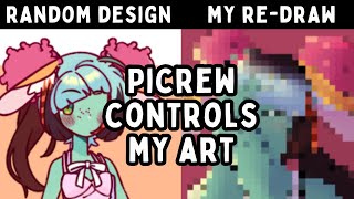 Drawing Randomly Generated Picrew Characters || Picrew Art Challenge