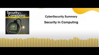 Security in Computing