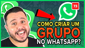 Como eu faço para criar um grupo?