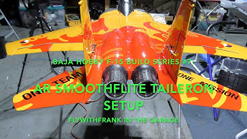 Baja F-15 Build Series #7: AR SmoothFlite Taileron Setup