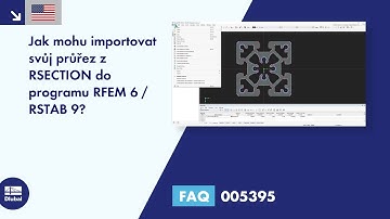 [EN] FAQ 005395 | Jak mohu importovat svůj průřez z RSECTION do programu RFEM 6 / RSTAB 9?
