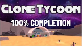 Clone Tycoon 2 [100% Completion]