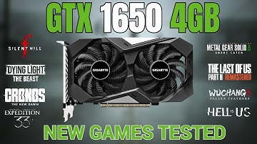 Nvidia GTX 1650: New Games Tested