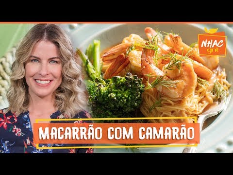 Macarrão com camarão ao molho rosé | Rita Lobo |  Cozinha Prática