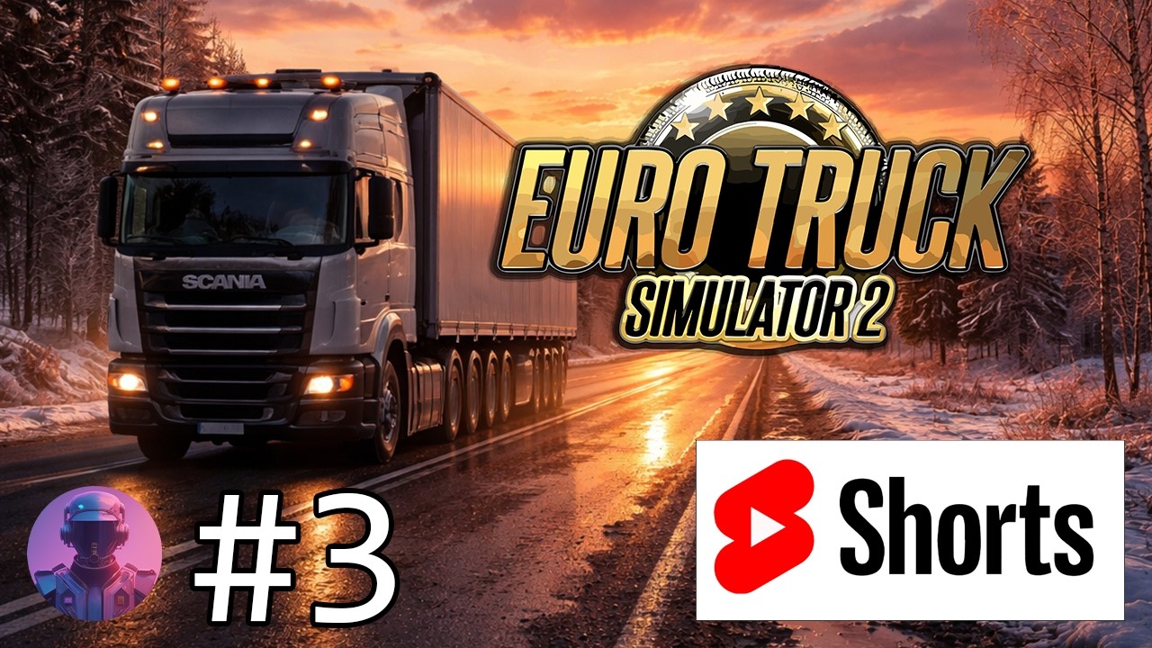 Euro Truck Simulator 2 — А как ехать? ✨— Стрим #3 #shorts