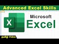 Advanced excel skills  what are they  how to become a master in excel