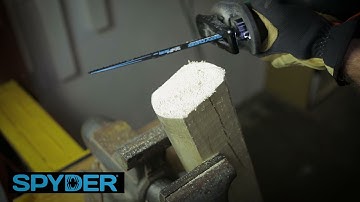 SPYDER Products Black Series Reciprocating Saw Blades