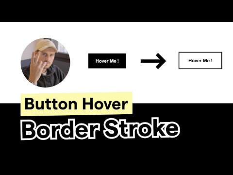 HTML / CSS - Button Hover Border Stroke without SVG