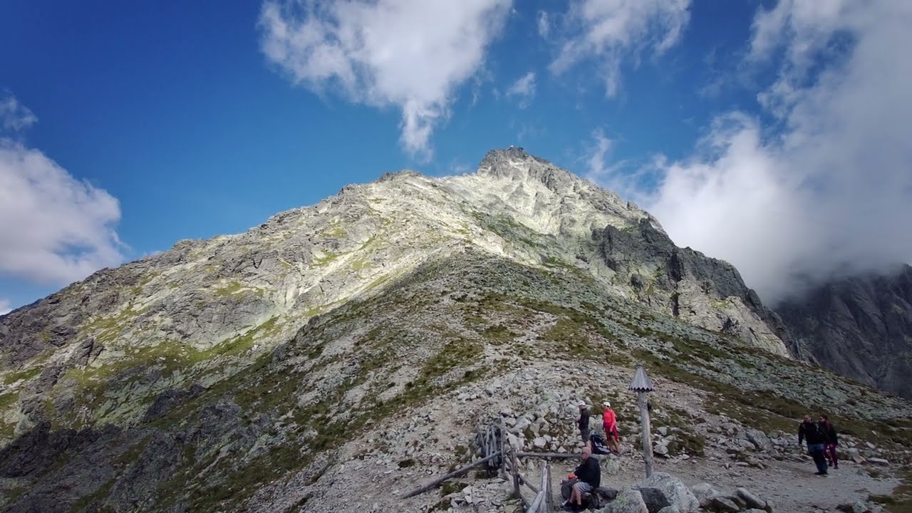 Łomnicki Staw-Łomnickie Siodło wyjazd krzesełkiem do góry 27.07.2022