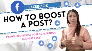 How to boost a post on Facebook Business Page Tutorial and Explanation
