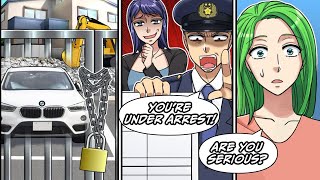 A Friend Parked Illegally In My Office Parking Lot But I Had To Lock The Car In While I Was Away