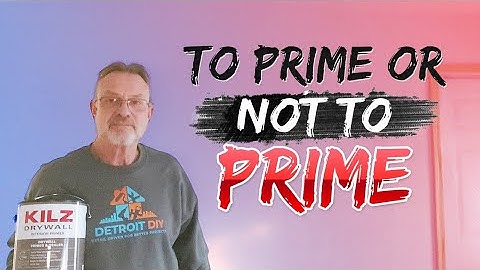 To Prime Or Not To Prime! [PAINT AND PRIMER IN ONE, REALLY!]