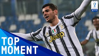 Álvaro Morata’s 95th minute goal to win PS5 Supercup for Juventus | Top Moment | PS5 Supercup 2021