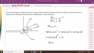 Resultant of Coplanar Concurrent Force system II Lecture -6 II Module-1 II Engineering Mechanics