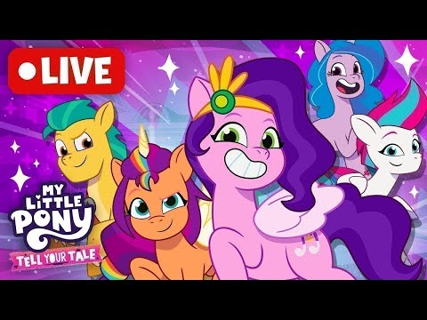 🔴 All Episodes My Little Pony: Tell Your Tale S1| MLP G5 LIVE Children's Cartoon