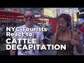 NYC Tourists React to CATTLE DECAPITATION | MetalSucks