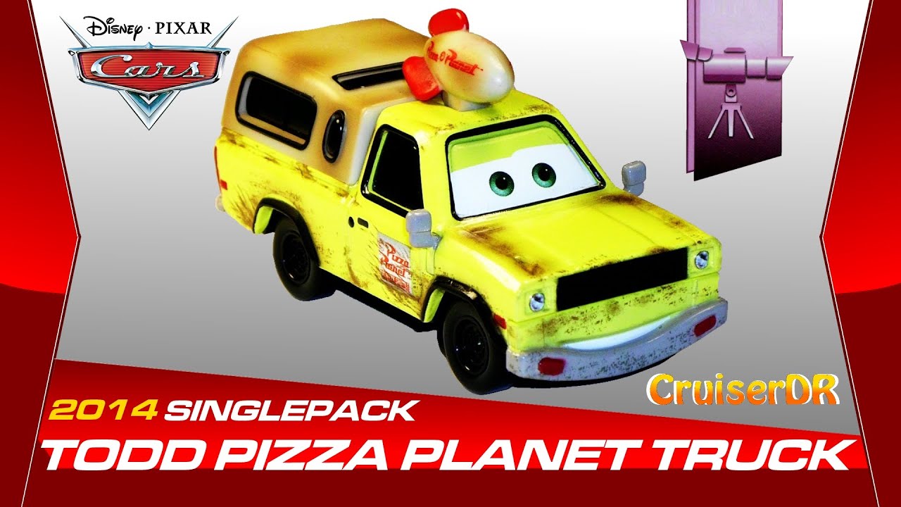 Disney Pixar cars Todd Pizza Planet 2014