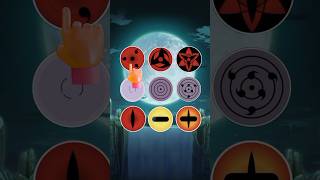 👁️ Naruto Characters &amp; Their Eyes 🔥#Naruto #Anime #Sharingan #Rinnegan #Byakugan   #Uchiha