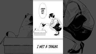 What happens when a raccoon dog wants to be your friend? #books #booktube #manga #mangaedit