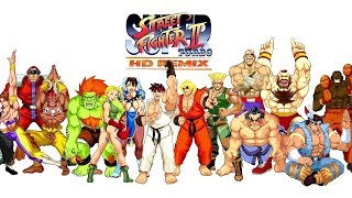 Super Street Fighter II Turbo HD Remix (PS3) As Ryu تم تختيم مع ريو بالكامل + قصة