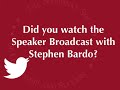 NBA Athlete and ESPN Announcer Stephen Bardo Twitter Reactions | NSLS Speaker Broadcasts