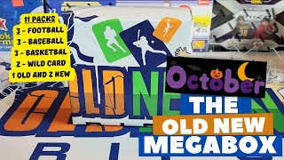 The OldNew Mega Box - Retro and Current Sports Card Packs For October