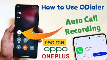 Official ODialer For Realme,Oppo & OnePlus for Auto Call Recording