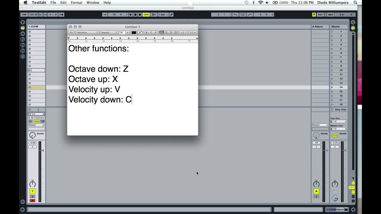 How to you use your computer keyboard as a MIDI input device in Ableton ...