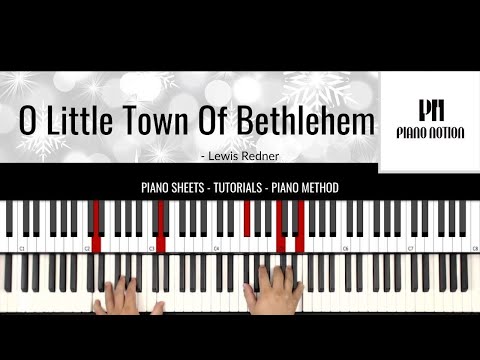 O Little Town Of Bethlehem  (Easy Piano) - Frank Sinatra