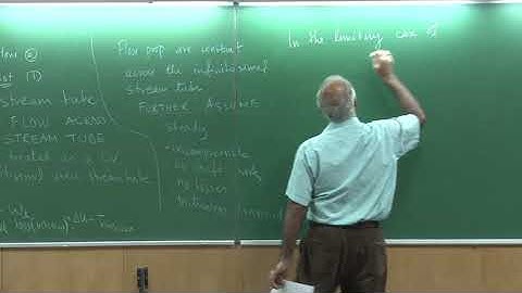 Lecture18_PartA:Bernoulli Equation-Derivation;Venturimeter(Fluid Mech & Rate Procs by Sanjay Mittal)