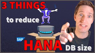 3 simple things to reduce HANA DB size