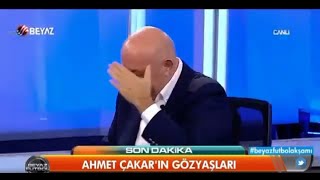 Ahmet Çakar - Balgam Atıyor | Beyaz Futbol Resimi