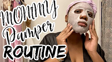 MOMMY PAMPER ROUTINE | Vlogmas Day 4