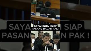 SAYA SIAP PASANG BADAN PAK !