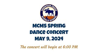 MCMS Spring Dance Concert 5/9/2024