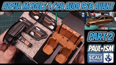 Part 2 - Alpha Model 124 Audi RS6 Avant Video Build