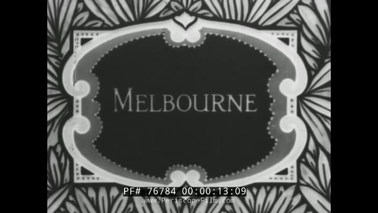 MELBOURNE AUSTRALIA 1920s TRAVELOGUE  76784