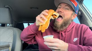 Fish Sandwich and Fries! Fish Cove Mukbang. Best Fish In Syracuse New York!!!