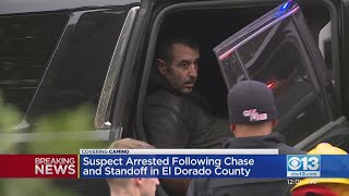 Man Barricaded In Vehicle Along Hwy. 50 Near Camino Arrested