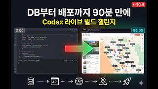 Codex로 부동산 AI 서비스 90분 만에 만듭니다 — DB부터 배포까지 라이브