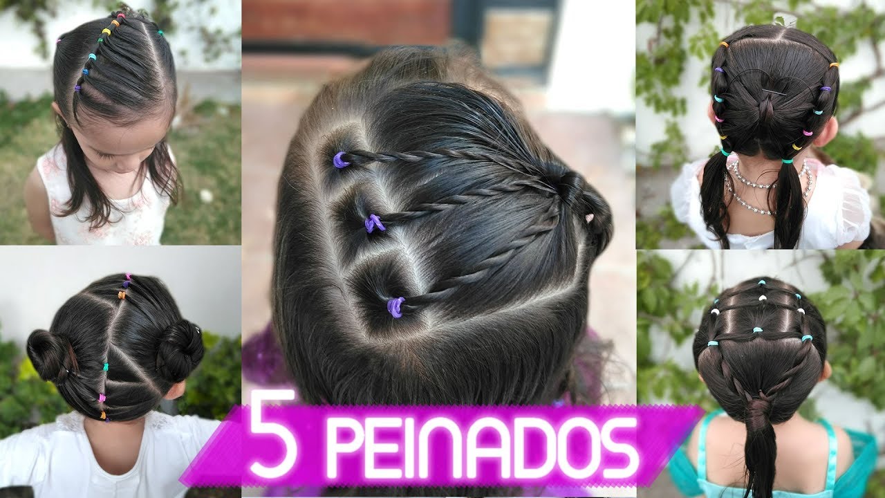 15 peinados bonitos y fáciles para niñas