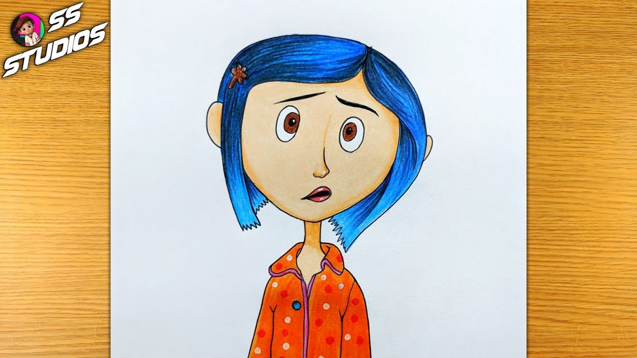 Coraline drawing  Scary drawings Scary art Scary paintings