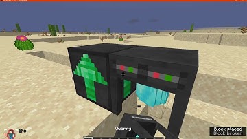 WTBW Machines 1.15.2 Forge Mod Overview Part 2 - Quarry, Upgrades, Push, Pull & Spikes