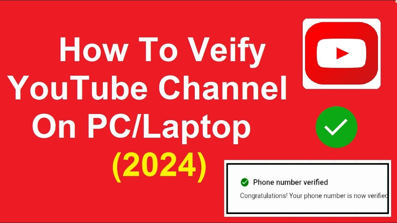 How to Verify YouTube Channel (2024) | How to verify your account on ...