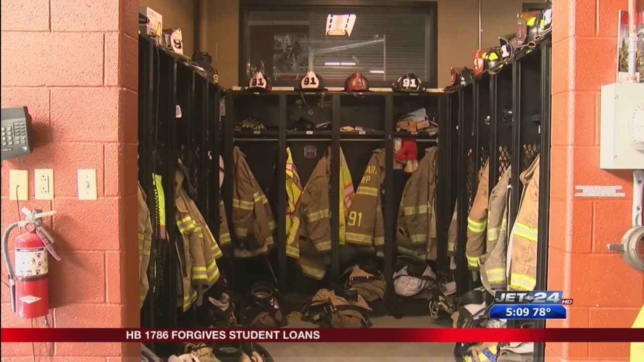 Amended House Bill 1786 allows volunteer firefighters to retire some student loan debt