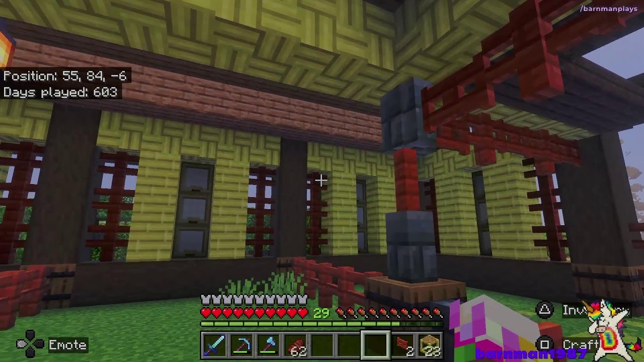 making pretty place for sheepcowschicks