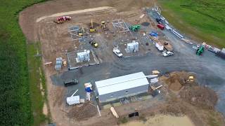 Electrical Substation Industrial Site Time Lapse
